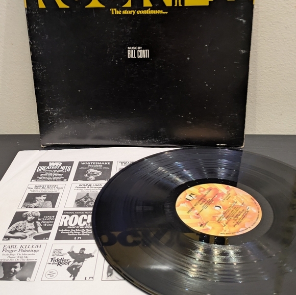 Rocky II Original Motion Picture Score Vinyl Record - Yellow and Black - Picture 4 of 6